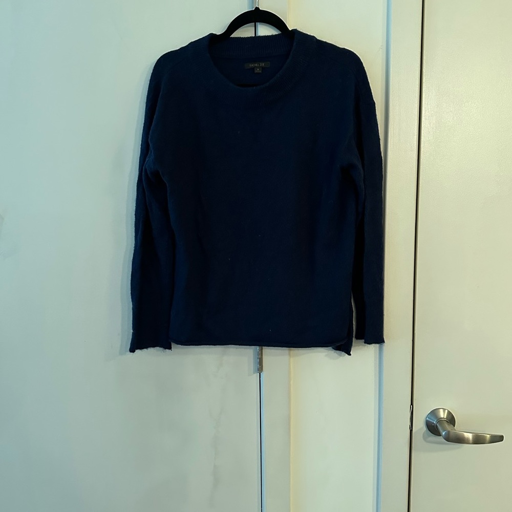 RACHEL ZOE NAVY SWEATER